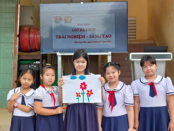 HỘI ĐỒNG ĐỘI HUYỆN CÀNG LONG TỔ CHỨC TRIỂN KHAI HIỆU QUẢ MÔ HÌNH GIỜ RA CHƠI TRẢI NGHIỆM SÁNG TẠO NĂM HỌC 2024-2025.